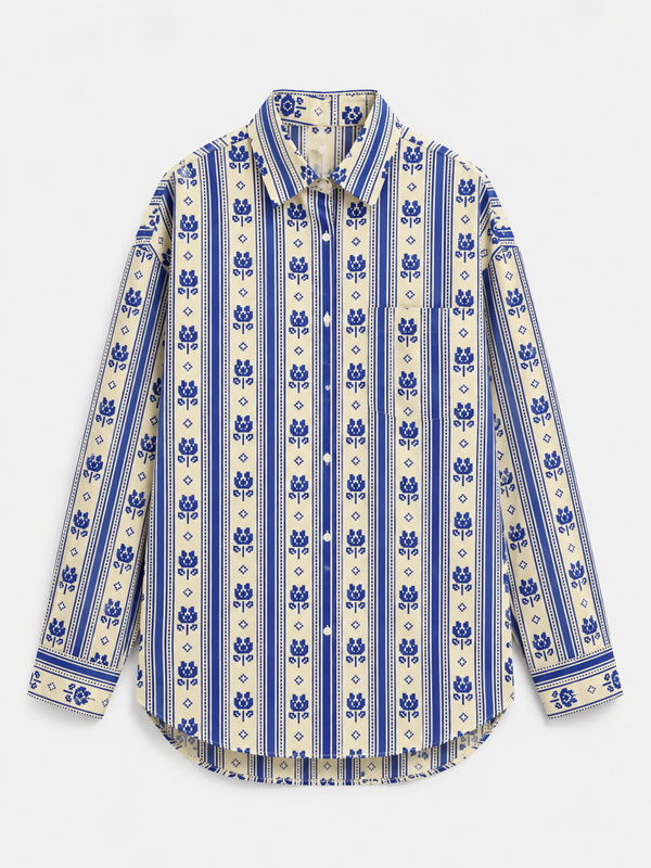 INDIGO HERITAGE STRIPE
